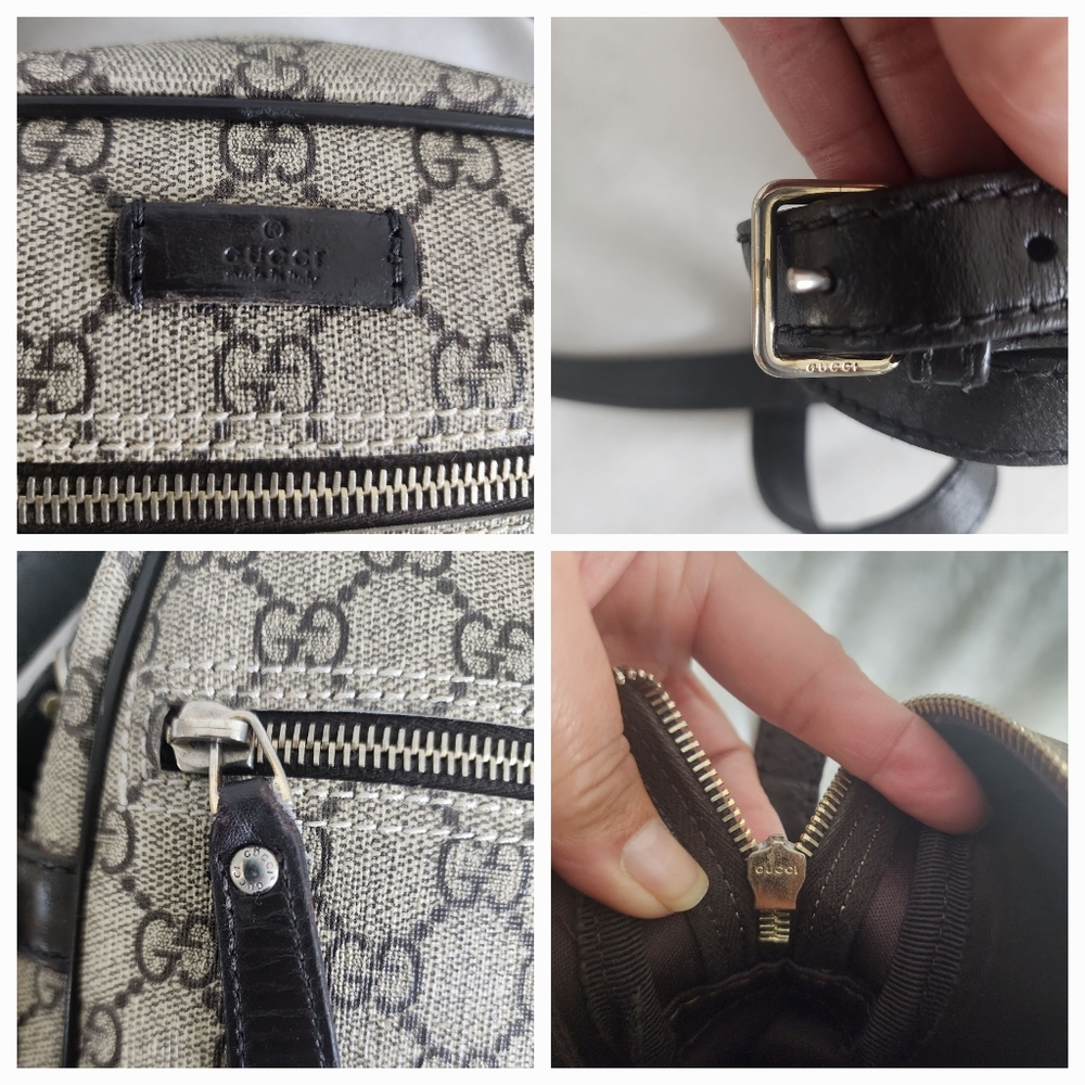 ✨️GUCCI GG Supreme Front Zip Messenger Bag - Picture 13 of 16